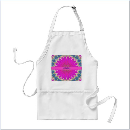 Boho roze mandala standaard schort