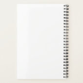 Boho Roze & Rode Bloemige Patroon Huwelijksplanner Planner (Achterkant)