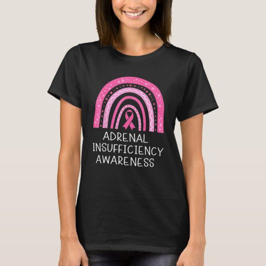 Boho roze rode wa t-shirt (Voorkant)