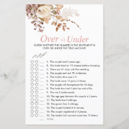 Boho roze Vrijgezellenfeest over of onder spel