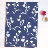 Boho Roze Wild Flowers Lijst, Bat Mitzvah Foto Kaart