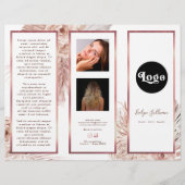 Boho Rozen Elegante Brochure (Voorkant)