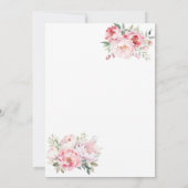 Boho Rozen Goud Lijst RN Verpleegkundige Afstudeer Kaart (Achterkant)