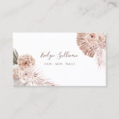 Boho rozen visitekaartje (Voorkant)