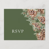 Boho RSVP Wedding Briefkaart (Voorkant)
