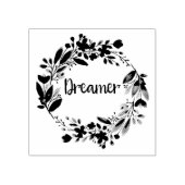 Boho Rubber Stamp Scrapbooking Gift Droom Bloemen Rubberstempel (Afrduk)