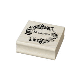 Boho Rubber Stamp Scrapbooking Gift Droom Bloemen Rubberstempel