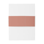 BOHO RUST MONSTERA PEONY FLORAL WATERVERF WEDING UITNODIGINGEN WIKKEL (Achterkant Voorbeeld)