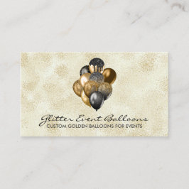 Boho rustic Balloon Decoration Visitekaartje