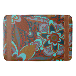 Boho, Rustic Bath Rug Badmat