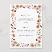 Boho Rustic Enclosure Kaart (Voorkant)