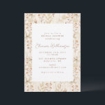 Boho Rustic Meadow Flowers Floral Vrijgezellenfees Kaart<br><div class="desc">Boho Rustic Meadow Flowers Floral Bridal Shower Invitation</div>