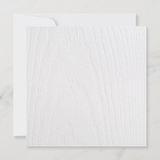 Boho Rustic Mint Floral Succulent Square Wedding Kaart (Achterkant)