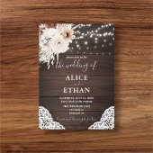 Boho Rustic Neutral Flowers Pampa Grass Wedding In Kaart