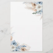 Boho Rustic Pumpkin Herfst Mammie of Dad Games (Achterkant)