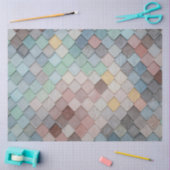  Boho Rustic Retro Colorful Decoupage Tissuepapier (Craft)