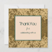 Boho Rustic Spat Teal Kaderontwerp (Voorkant)