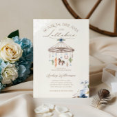 Boho Rustic Wagon Wheel Mobile Western Baby shower Kaart