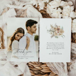 Boho Rustic Wedding Bedankt