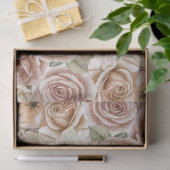 Boho rustiek Bloemen Decoupage Tissue Papier (Geschenk)
