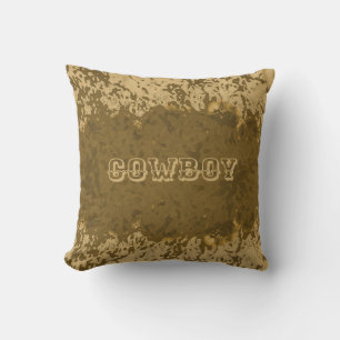 Boho rustiek cowboyontwerp kussen