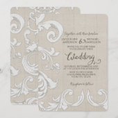 BOHO Rustiek Hout Op Kant Boheems Land Chic Kaart (Voorkant / Achterkant)