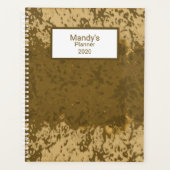 Boho rustiek ontwerp planner (Voorkant)