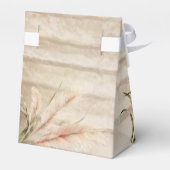 Boho rustiek Pampas Grass Bruiloft Favor Box Bedankdoosjes (Achterkant)