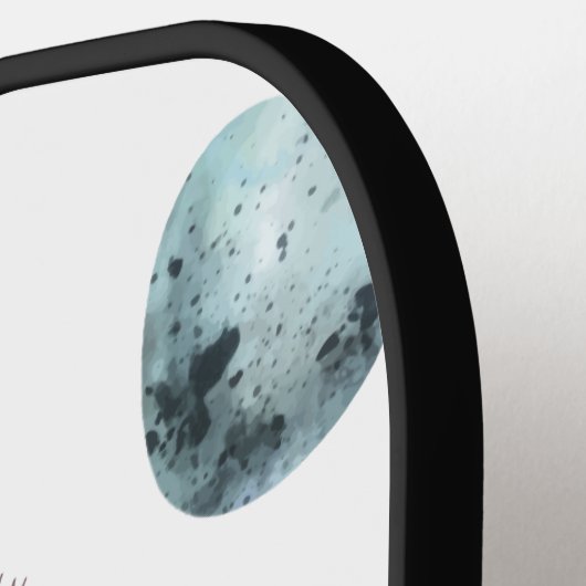 Boho rustieke aquarel kleurrijke Happy Easter Pickleball Paddle (Links Detail)