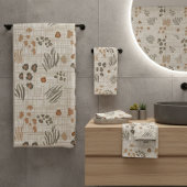 Boho Safari Animal Prints Weave ID1274 Bad Handdoek