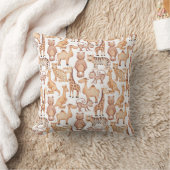 Boho Safari Animals Oerwoud Baby shower Kussen (Deken)