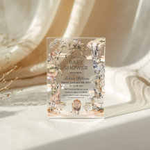 Boho Safari Dieren Geslacht Neutrale Baby Shower