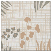 Boho Safari Dierprinten Weefsel ID1274 Stof (Close Up)