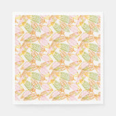 Boho Safari Oerwoud laat Kinder tiener gemeenschap Servet (Voorkant)