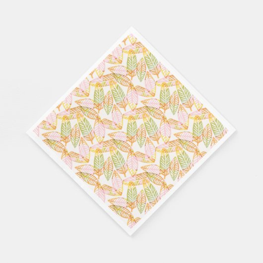 Boho Safari Oerwoud laat Kinder tiener gemeenschap Servet (Hoek)