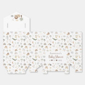 Boho Safari Waterverf Baby shower Bedankdoosjes (Ongevouwen)