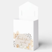 Boho Safari Wilde Dieren Pampas Grass Party Bedankdoosjes (Geopend)