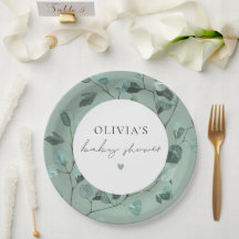 Boho Sage Green Eucalyptus Baby shower