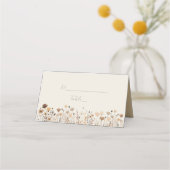 Boho Sage Green Wedding Place Card Plaatskaartje (Voorkant)