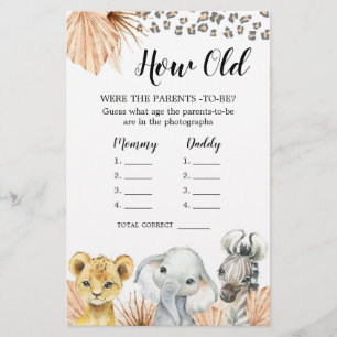 Boho Sage Groene Safari Oh Jongen Hoe Oude Ouders