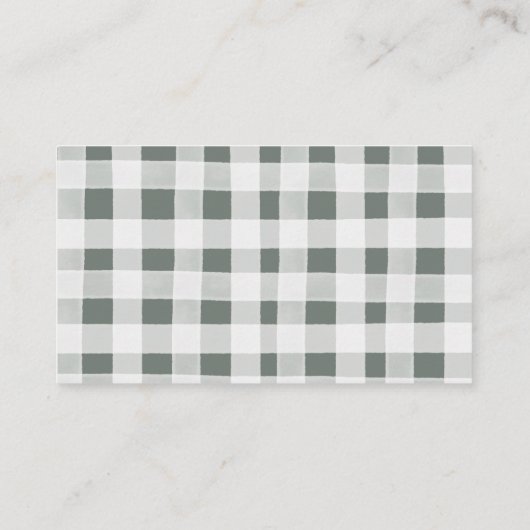 Boho Sage Groene Safari Oh Jongen Luier Raffle Informatiekaartje (Achterkant)