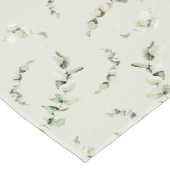 Boho salie groene regenbogen eucalyptus baby showe korte tafelloper (Hoek)