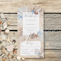 Boho Sand Tan Beach Rustic Dinner