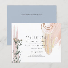Boho Save the Date Dream Catcher Themcher