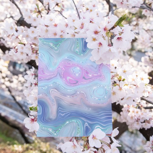 Boho schattig bloemige vlinder het is een meisje B Kaart