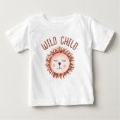 Boho schattig leeuw wild kind Baby (Voorkant)