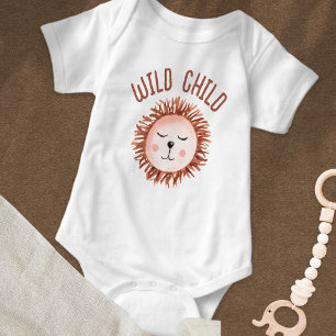 Boho schattig leeuw wild kind Baby Romper
