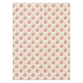 Boho schattige Waterverf blush roze crème pompoene Tafelkleed (Voorkant)