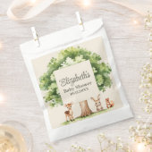 Boho Schattige Woodland Animals Baby shower Bedankzakje (Geknipt)