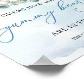 Boho Schattigee baby olifant Raad hoeveel gummy Be Poster (Hoek)